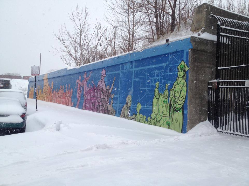 mural on morgan winter